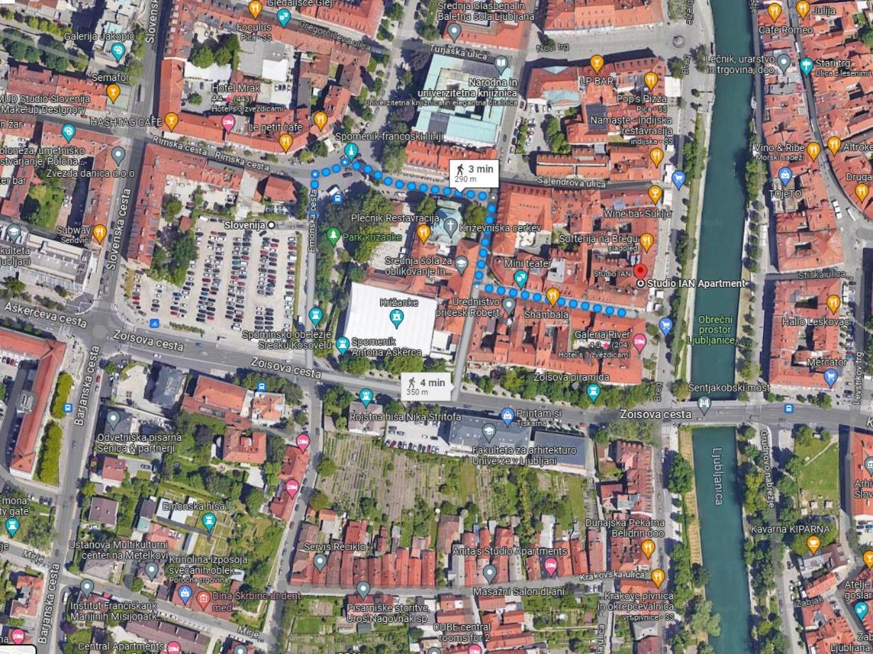 Studio Ian 1 Ljubljana Buitenkant foto